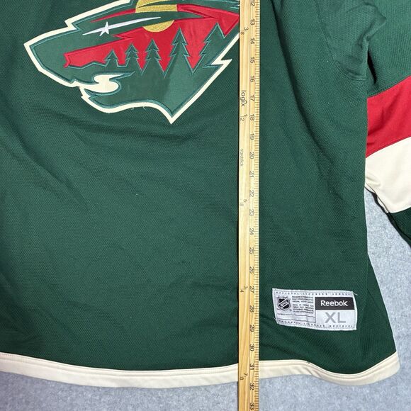 Men’s XL NHL Jersey Minnesota Wild Green “State of Hockey” Official Licensed - Picture 6 of 8